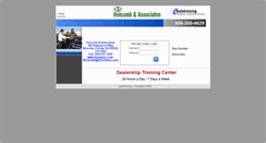 Desktop Screenshot of holcomb.eautotraining.com